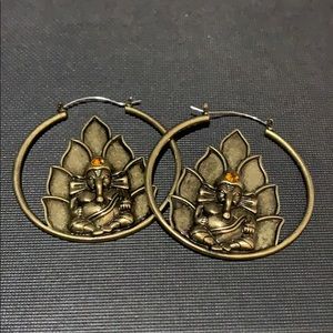 Ask & Embla Ganesha Earrings